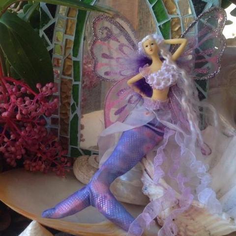 Mermaid fairy hot sale doll