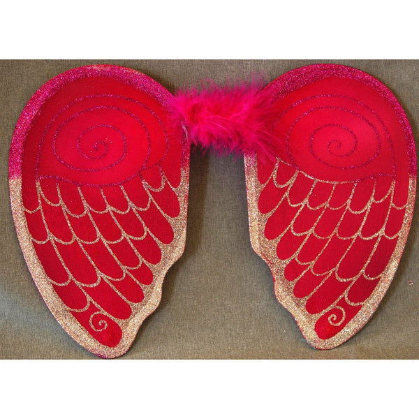 Christmas Fairy Angel Wings Glitter Angel Wings Hot Pink Angle wings dress up  studio