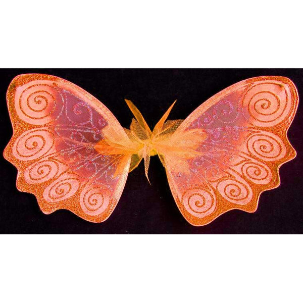 Fairy Wings bright orange garden fairy custom color design factory original wings