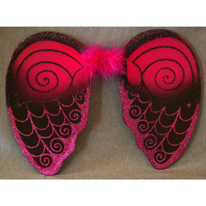 Christmas Angel Fairy Costume Fancy Dress Angel wings costume hot pink