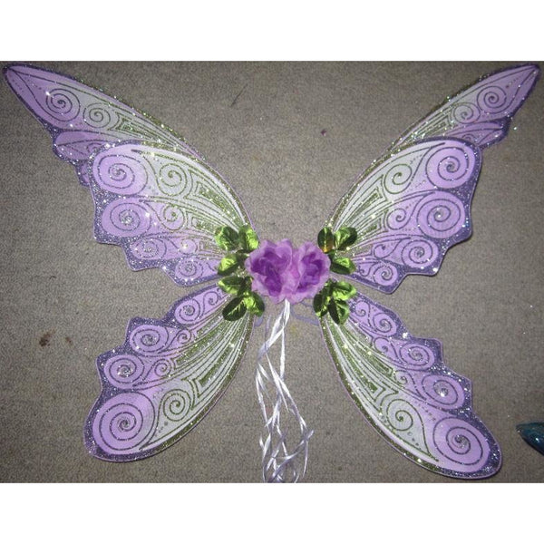 Custom made fairy wings adult size flowers wedding pretty lilac lavender fairy factory bespoke wings