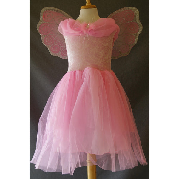 Pink Princess Party Dress Child opera gown frock dress up flower girl princess