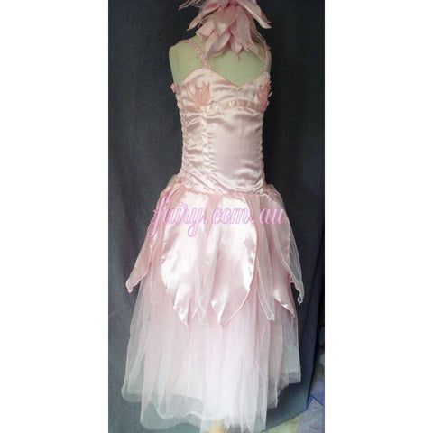 Soft pink princess dress mermaid fairy dress flower wedding dress