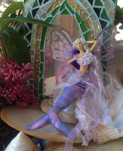 LILAC Mermaid Tail Doll Butterfly Wings
