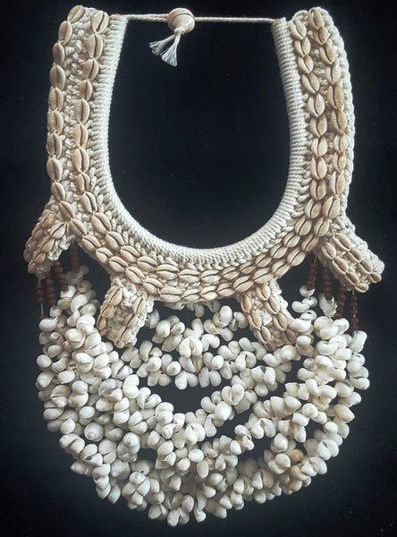 Mermaid Shell Ocean tribal bib Necklace