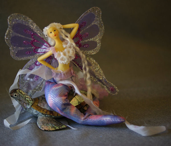 LILAC Mermaid Tail Doll Butterfly Wings