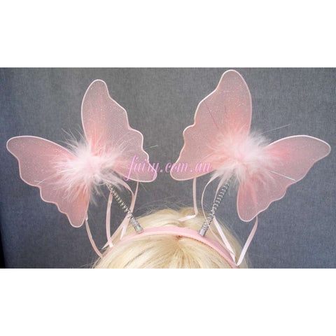 Butterfly Craft project DIY Antennae headband party activity fairy
