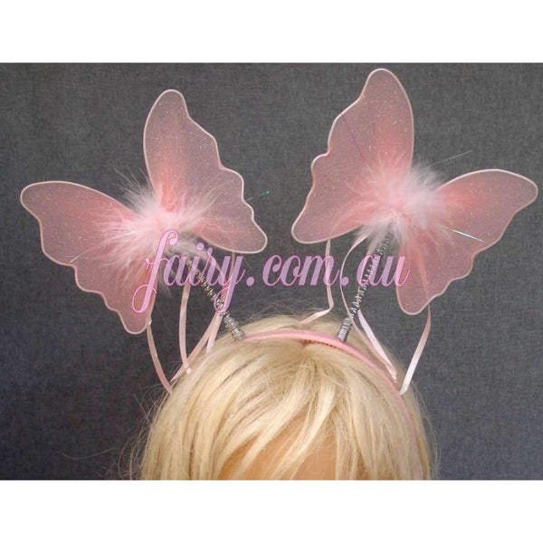 DIY Craft project decorate butterfly headband Kids party activity